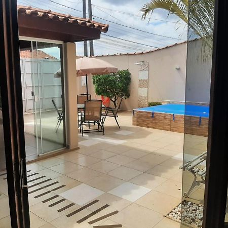 Casa agradável com área externa e piscina Brotas Exterior foto