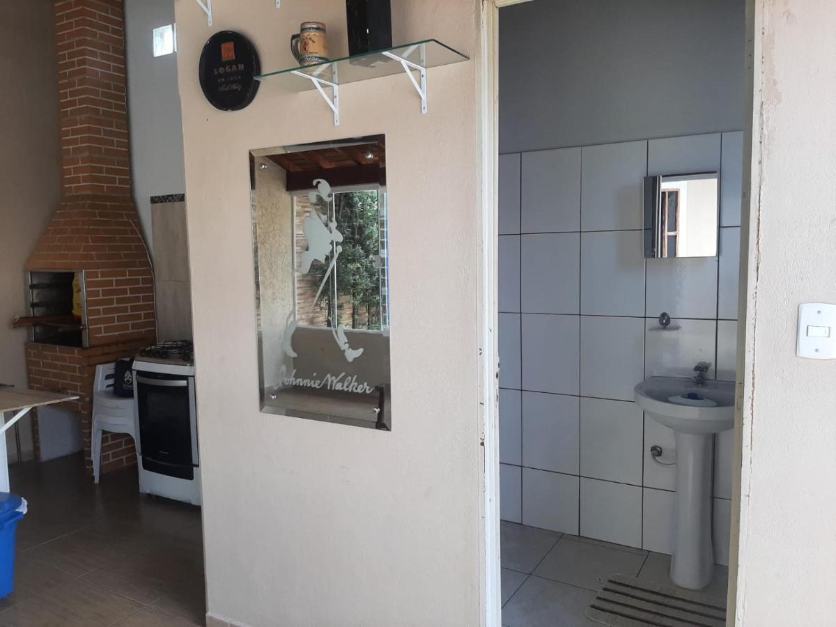 Casa agradável com área externa e piscina Brotas Exterior foto
