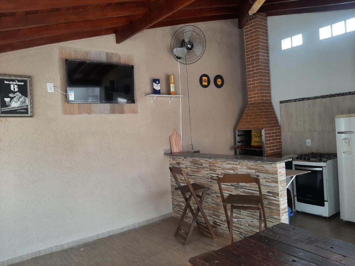 Casa agradável com área externa e piscina Brotas Exterior foto
